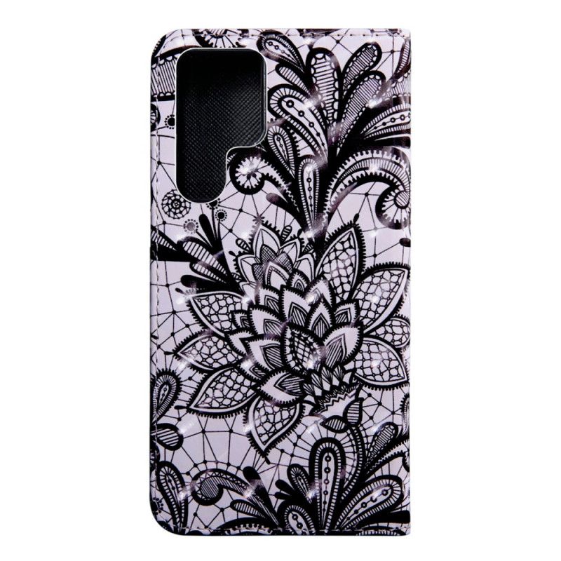 Folio Deksel Til Samsung Galaxy S22 Ultra 5G Elegant Blonder