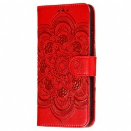 Folio Deksel Til Samsung Galaxy S22 Ultra 5G Full Mandala
