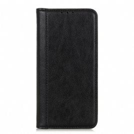 Beskyttelse Deksel Til Samsung Galaxy M51 Folio Deksel Elegance Split Litchi Leather
