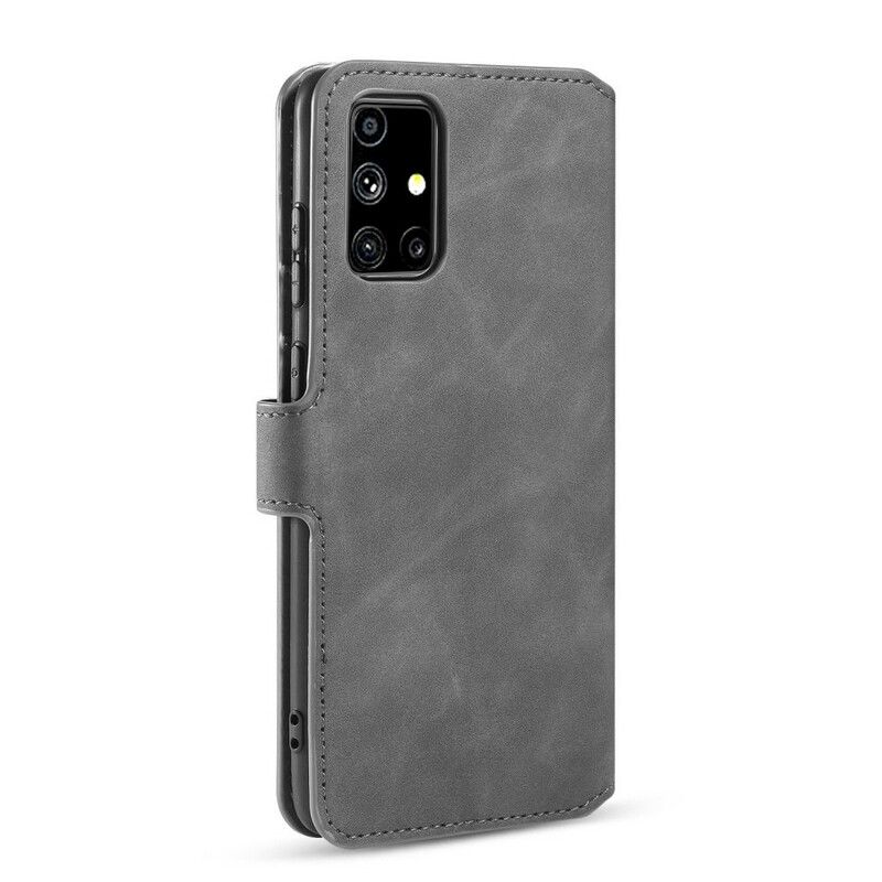Folio Deksel Til Samsung Galaxy M51 Vintage Skinneffekt Khazneh