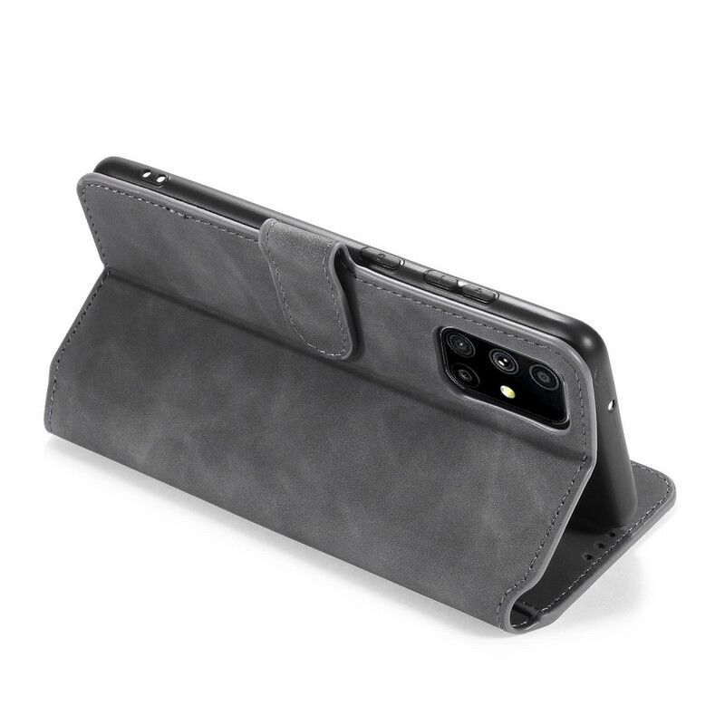 Folio Deksel Til Samsung Galaxy M51 Vintage Skinneffekt Khazneh