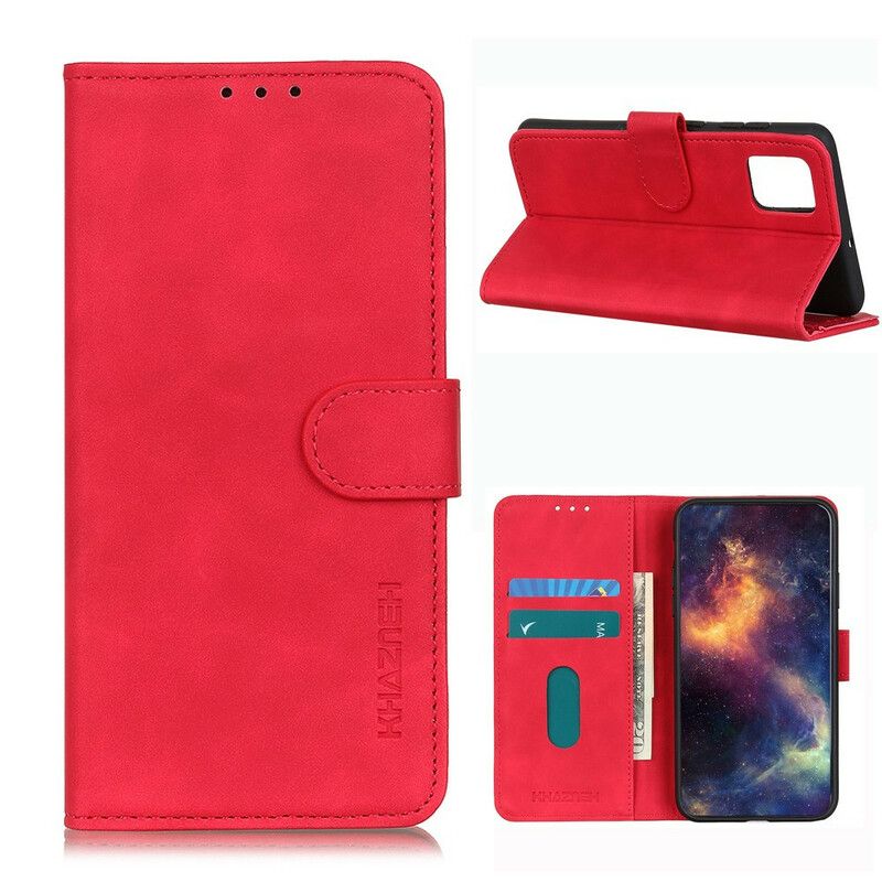 Lærdeksel Til Samsung Galaxy M51 Vintage Skinneffekt Khazneh