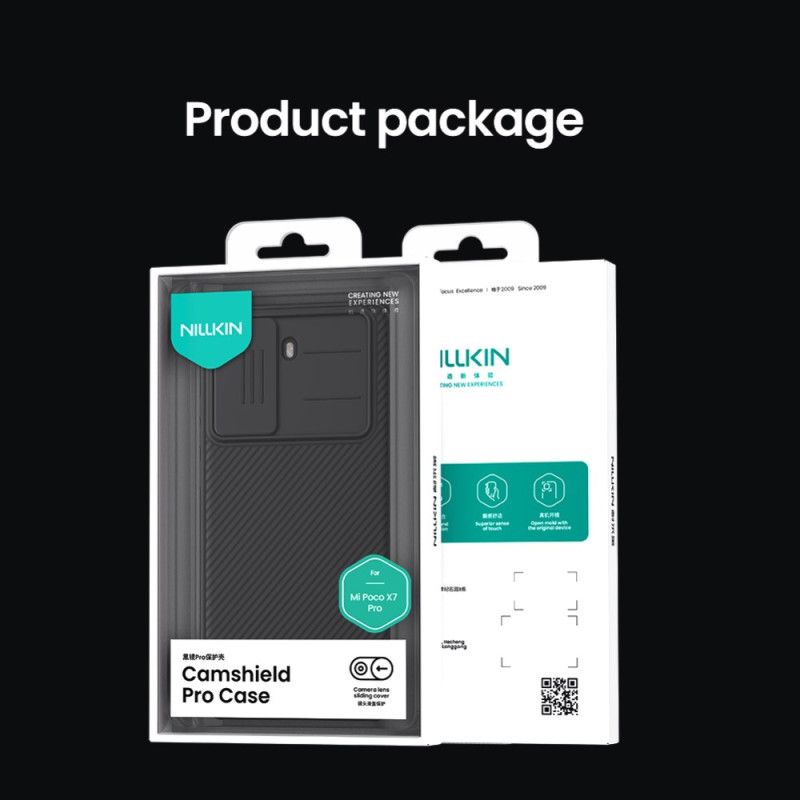 Deksel Poco X7 Pro 5g Camshield Pro-serien Nillkin