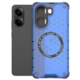 Deksel Poco X7 Pro 5g Magsafe-kompatibel Med Bikakemønster