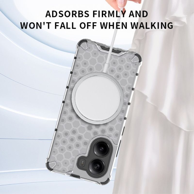 Deksel Poco X7 Pro 5g Magsafe-kompatibel Med Bikakemønster