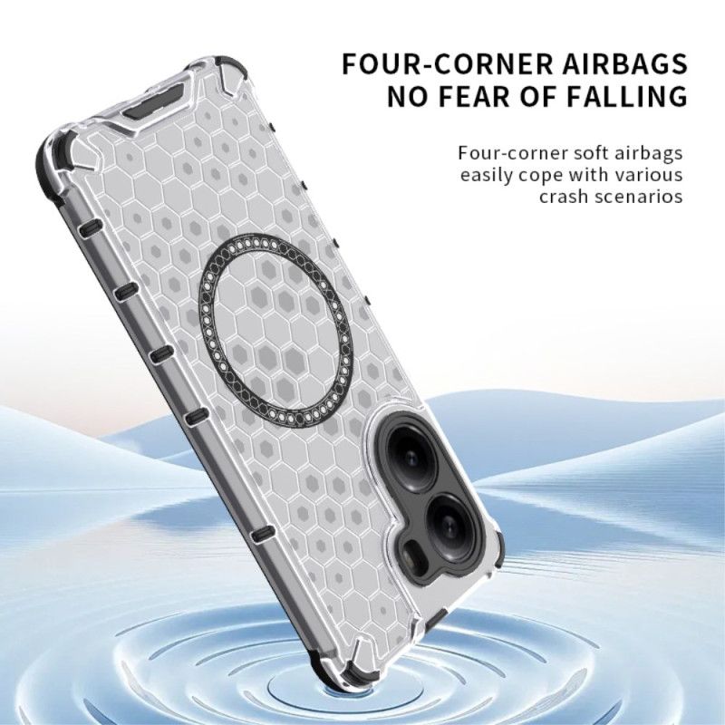 Deksel Poco X7 Pro 5g Magsafe-kompatibel Med Bikakemønster