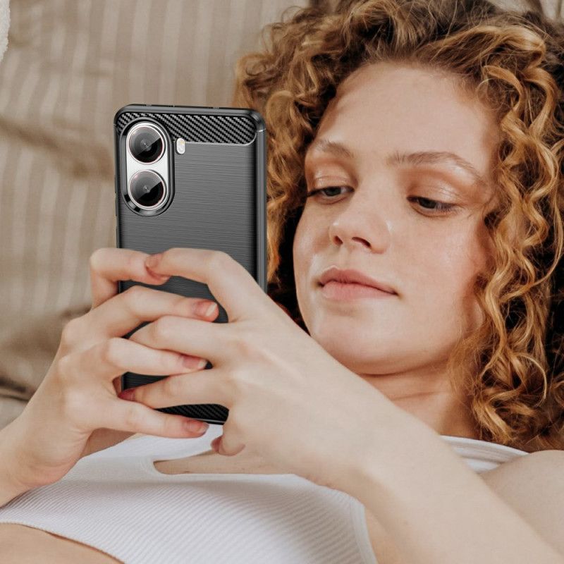 Deksel Til Poco X7 Pro 5g Børstet Karbonfiber