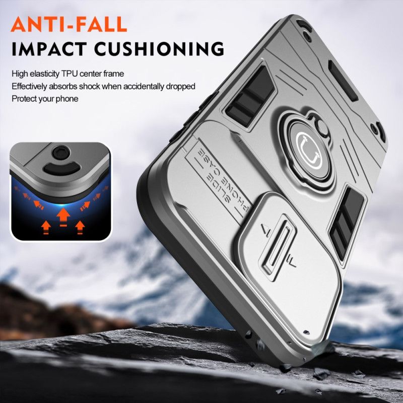 Deksel Til Poco X7 Pro 5g Skyvbart Kamskjerm Og Stativ