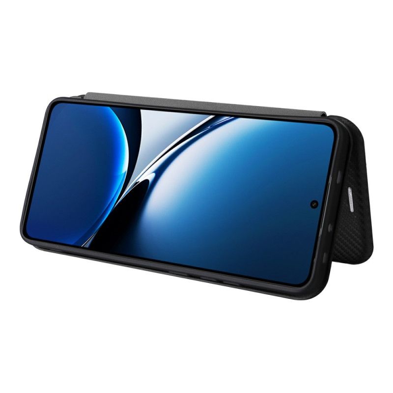 Folio Deksel Poco X7 Pro 5g Karbonfiber