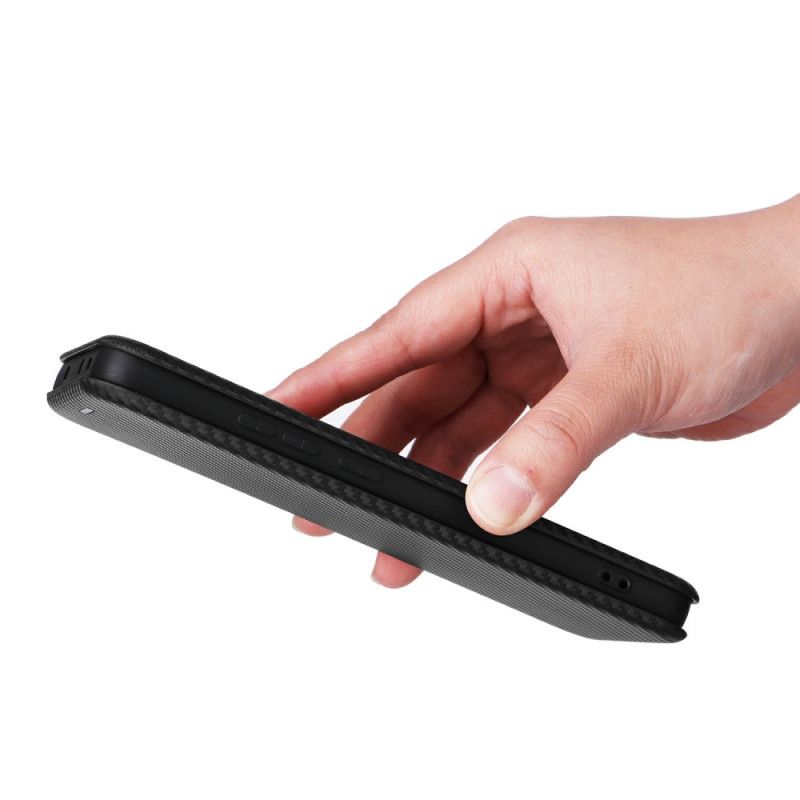 Folio Deksel Poco X7 Pro 5g Karbonfiber