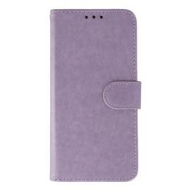 Folio Deksel Poco X7 Pro 5g Læreffekt Med Stropp Beskyttelse Deksel