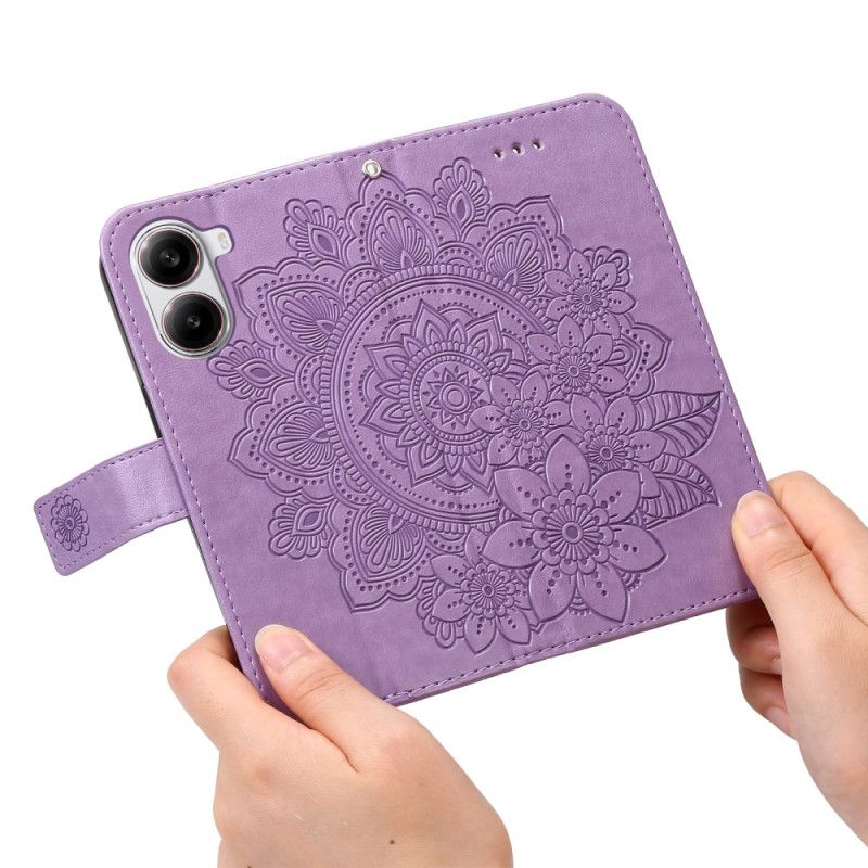 Folio Deksel Poco X7 Pro 5g Mandala-trykk Beskyttelse Deksel