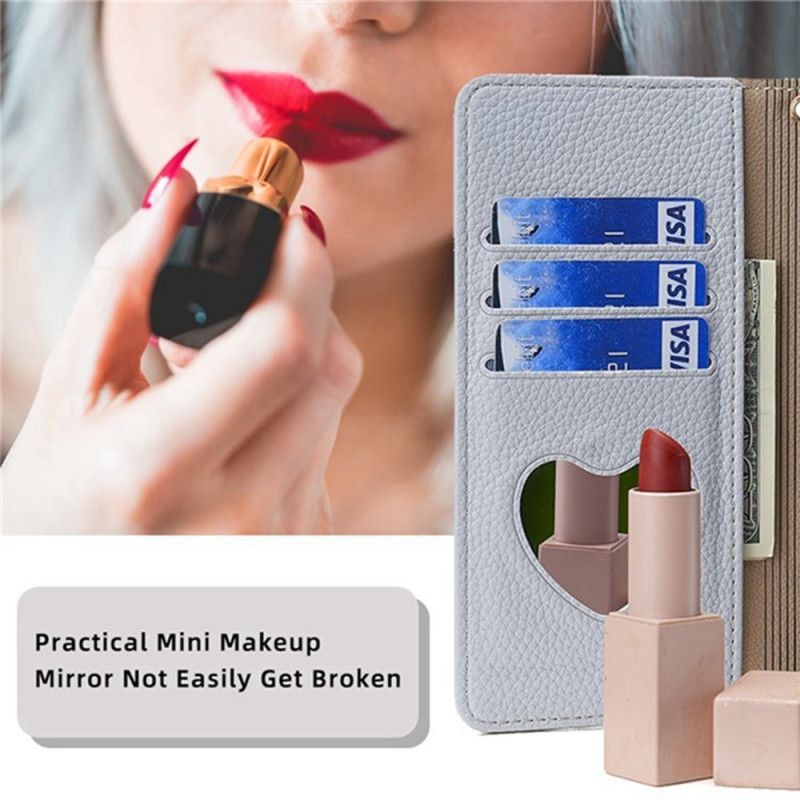 Folio Deksel Poco X7 Pro 5g Tofarget Med Kjede