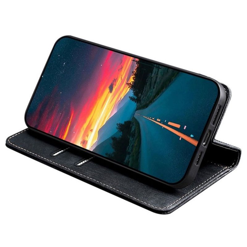 Folio Deksel Poco X7 Pro 5g Vintage Rfid-lommebok