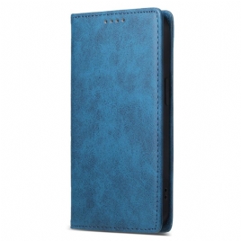 Folio Deksel Poco X7 Pro 5g Vintage Skinneffekt