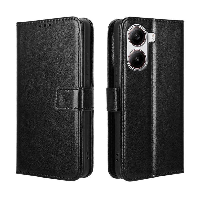 Lærdeksel Folio Deksel Poco X7 Pro 5g Flakete Fuskelær