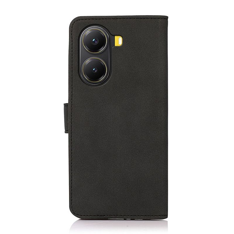 Lærdeksel Folio Deksel Poco X7 Pro 5g Mobildeksel Khazneh Semsket Skinneffekt