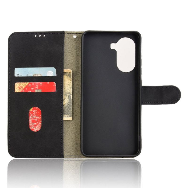 Lærdeksel Folio Deksel Poco X7 Pro 5g Semsket Skinneffekt