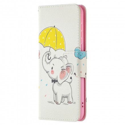 Folio Deksel Til Huawei P50 Elefantbaby