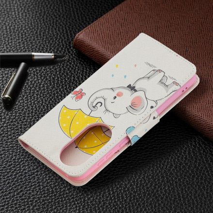 Folio Deksel Til Huawei P50 Elefantbaby
