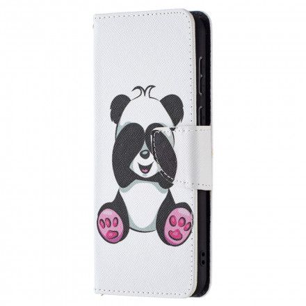 Folio Deksel Til Huawei P50 Panda På Bambus