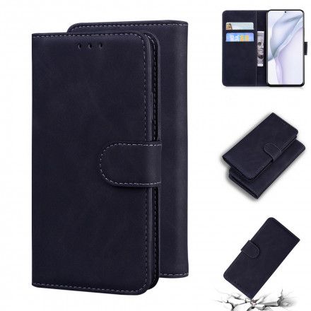 Folio Deksel Til Huawei P50 Vintage Couture Skinnstil