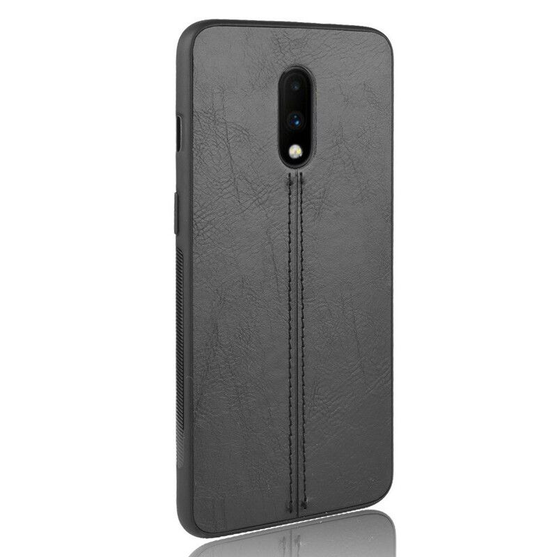Deksel Til OnePlus 7 Søm Skinneffekt