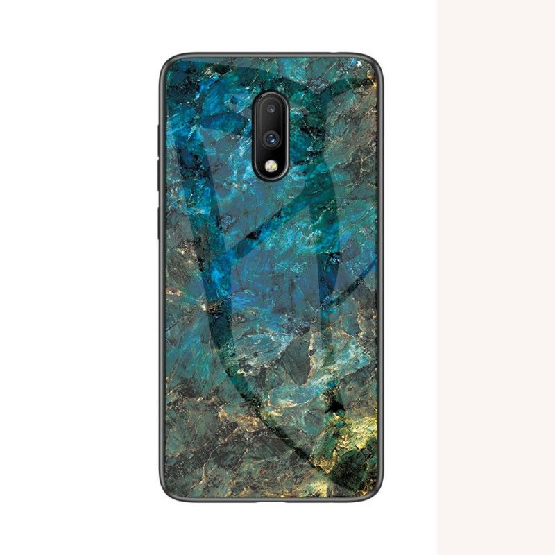 Mobildeksel Til OnePlus 7 Premum Farger Herdet Glass