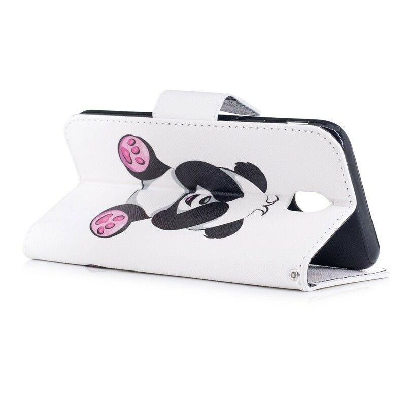 Folio Deksel Til Samsung Galaxy J7 2017 Pandamoro
