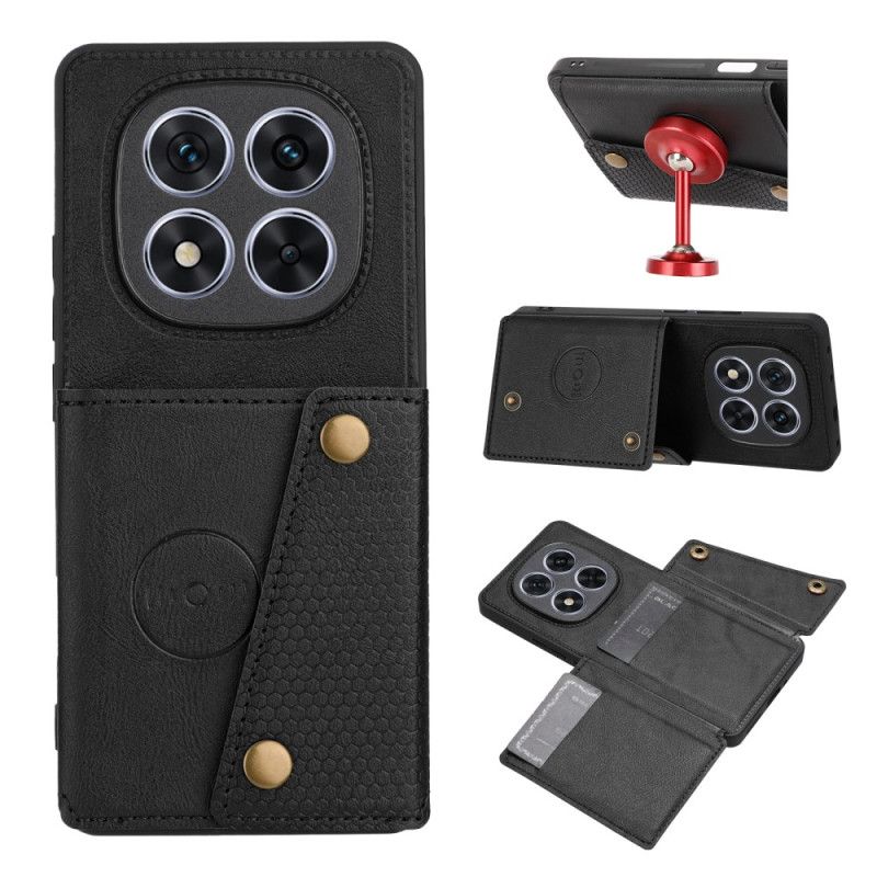 Deksel Xiaomi Redmi Note 15 5g Kortholder Og Integrert Stativ Beskyttelse Deksel