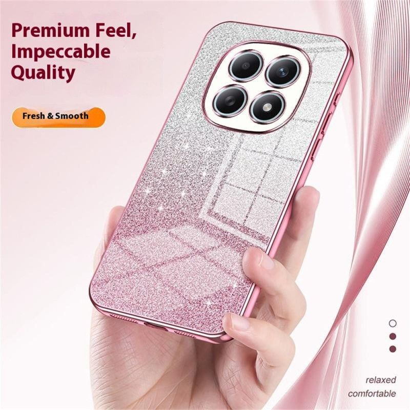 Deksel Xiaomi Redmi Note 15 5g Mobildeksel Glittergradient