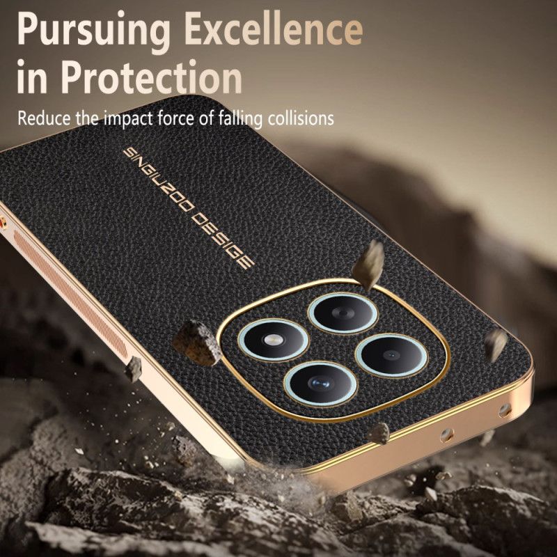 Deksel Xiaomi Redmi Note 15 5g Ripebestandig Litchi-tekstur Beskyttelse Deksel