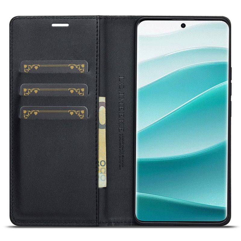Folio Deksel Lær Xiaomi Redmi Note 15 5g Mobildeksel Lc.imeeke