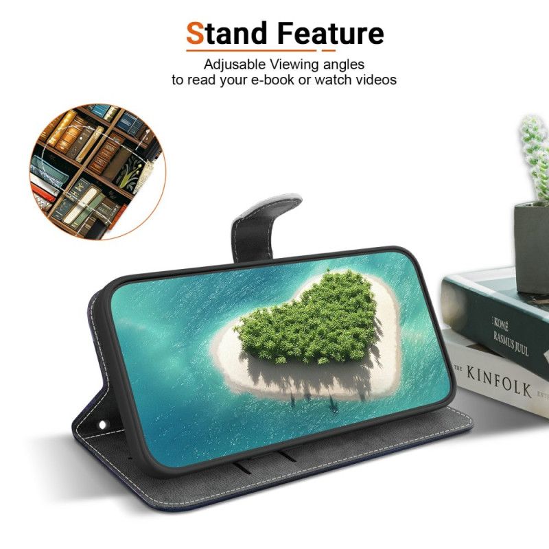 Folio Deksel Til Xiaomi Redmi Note 15 5g Bibliotek