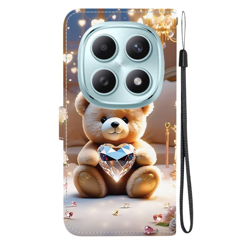 Folio Deksel Til Xiaomi Redmi Note 15 5g Diamantbjørn