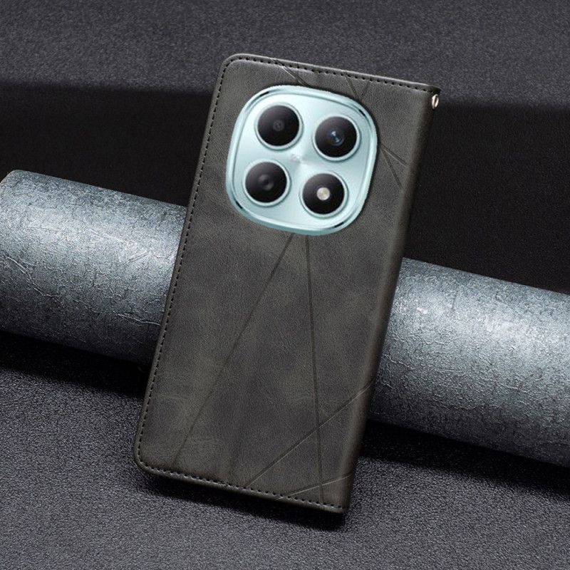 Folio Deksel Til Xiaomi Redmi Note 15 5g Geometrisk Mønster