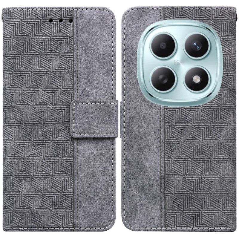 Folio Deksel Til Xiaomi Redmi Note 15 5g Vevd Mønster