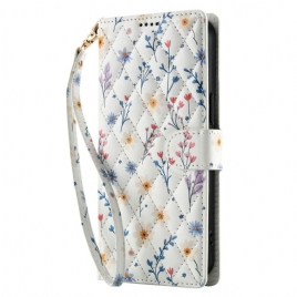 Folio Deksel Xiaomi Redmi Note 15 5g Blomsterstropp