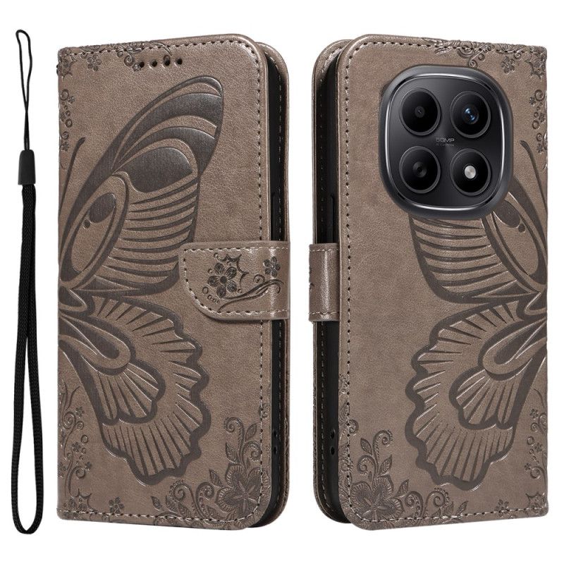 Folio Deksel Xiaomi Redmi Note 15 5g Grafisk Sommerfugl