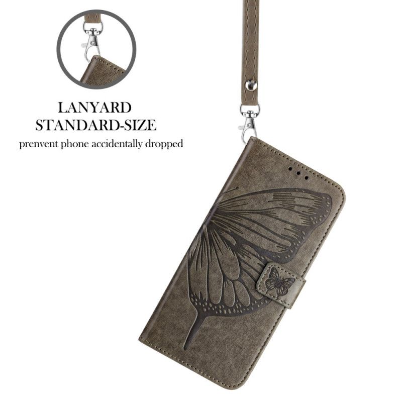 Folio Deksel Xiaomi Redmi Note 15 5g Grafisk Sommerfugl Beskyttelse Deksel