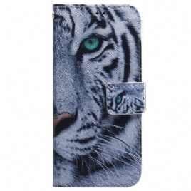 Folio Deksel Xiaomi Redmi Note 15 5g Hvit Tiger