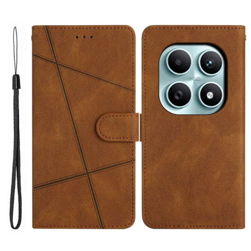 Folio Deksel Xiaomi Redmi Note 15 5g Linjer Og Striper