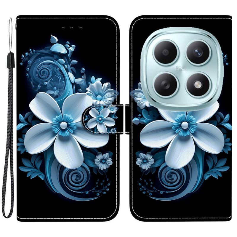 Folio Deksel Xiaomi Redmi Note 15 5g Orkidé Svart