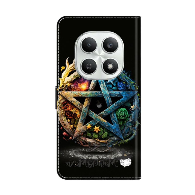 Folio Deksel Xiaomi Redmi Note 15 5g Pentagram Beskyttelse Deksel