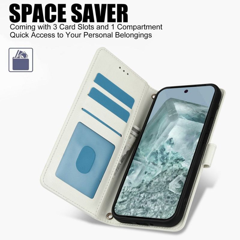 Folio Deksel Xiaomi Redmi Note 15 5g Stativ Og Håndleddsstropp