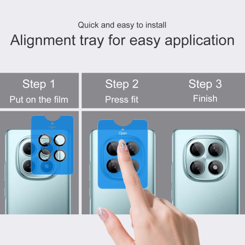 Herdet Glasslinsebeskytter For Xiaomi Redmi Note 15 5g / Poco M8 5g (posisjoneringsramme)