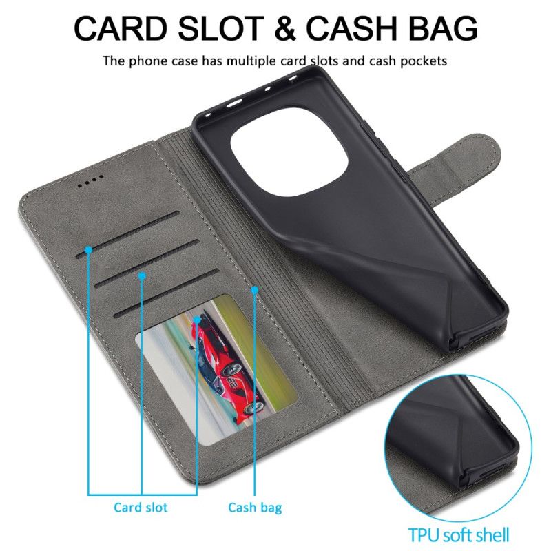 Lærdeksel Folio Deksel Xiaomi Redmi Note 15 5g Lc.imeeke Læreffekt