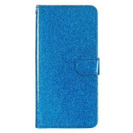 Lærdeksel Folio Deksel Xiaomi Redmi Note 15 5g Mobildeksel Glitter