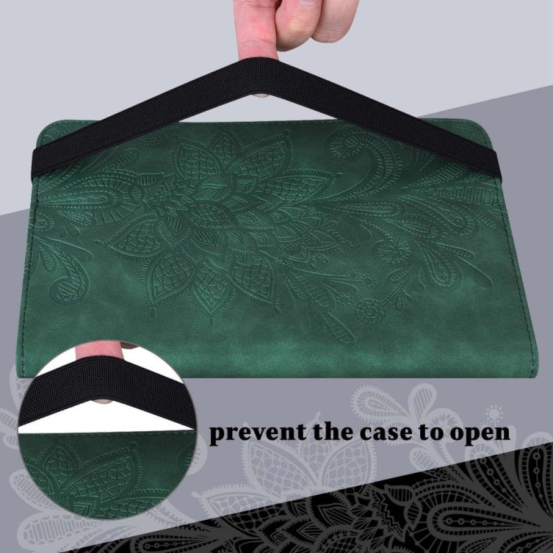 Case Etui iPad (2025) Mobildeksel Mandalablomst