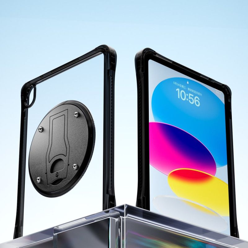 Deksel iPad (2025) Gjennomsiktig Integrert Stativ